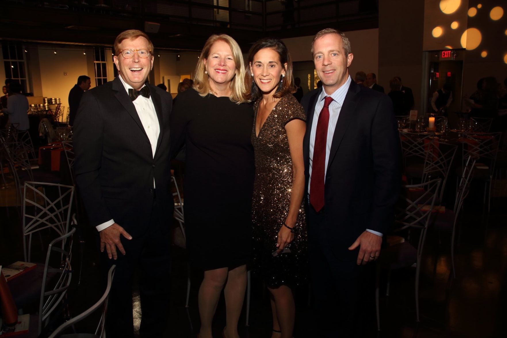 Tom and Merilee Curran, Kristin and PK Johnson